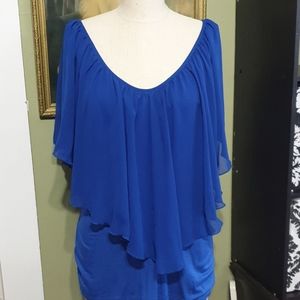Venus flowy royal blue